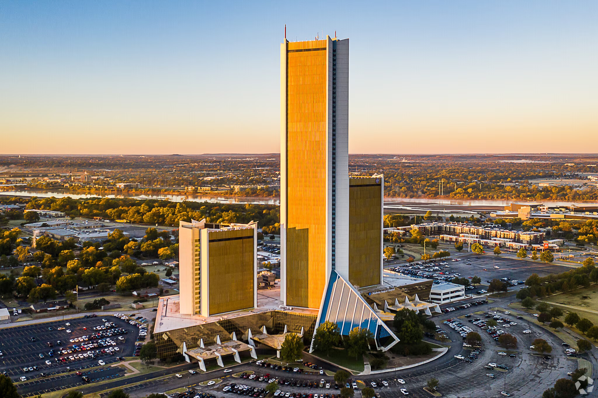 CityPlex Towers exterior — 2408 E 81st Street Tulsa Oklahoma