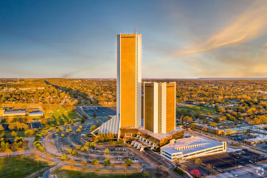 CityPlex Towers building facade Tulsa Oklahoma