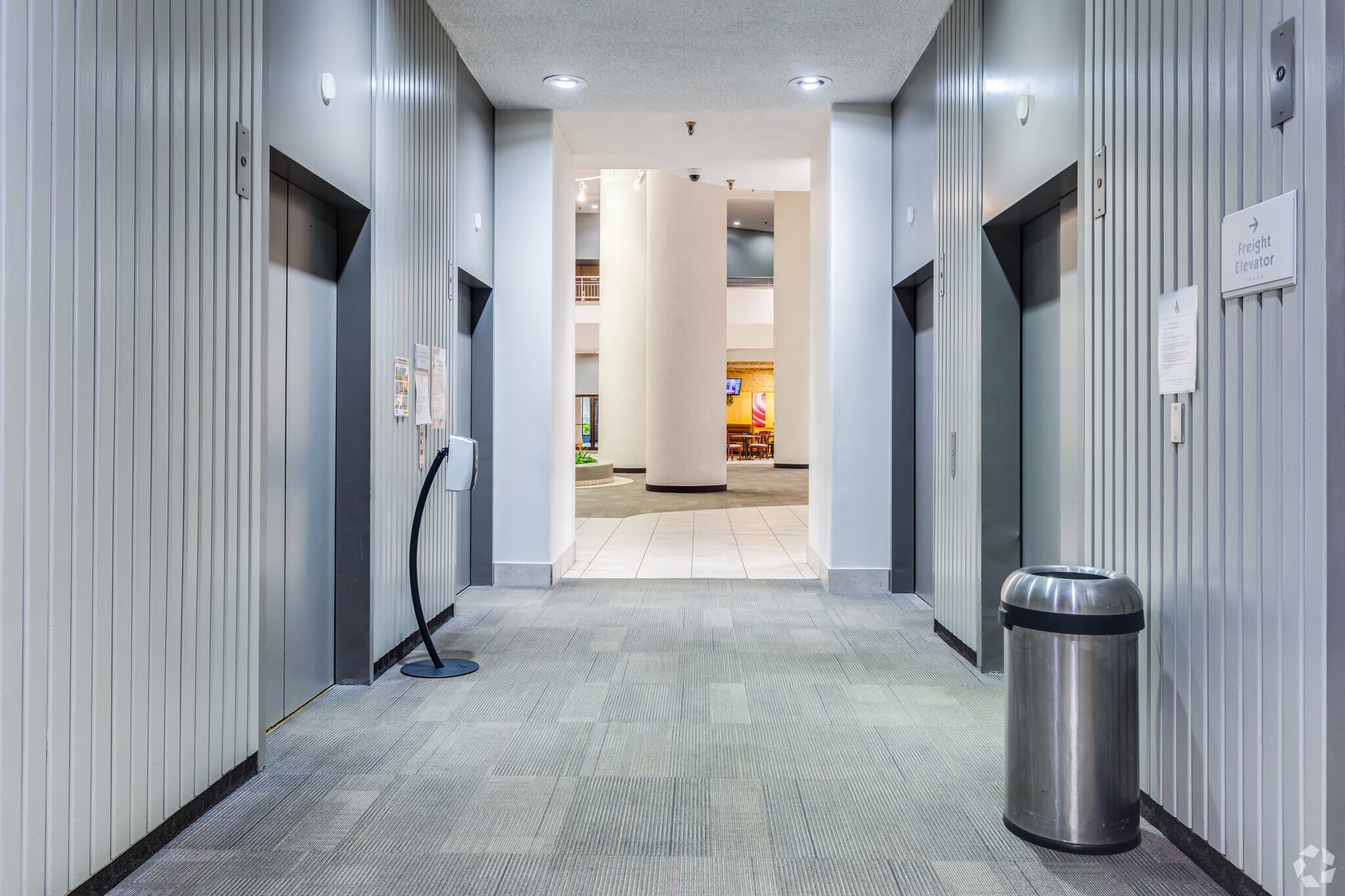 CityPlex Towers interior hallway and common area